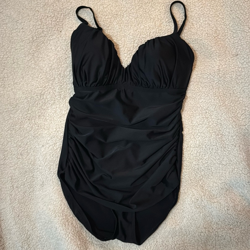 MERONA One-Piece Swimsuit Black